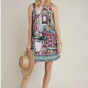 Anthropologie Amelia Mini Shift Dress
